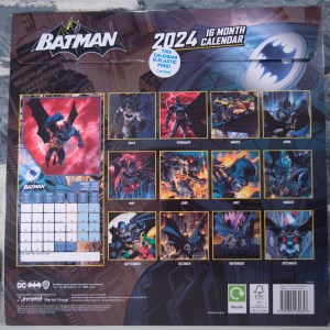 Batman - 2024 16 Month Calendar (02)